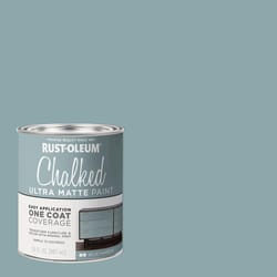 Rust-Oleum Chalked Ultra Matte Blue Harbor Water-Based Acrylic Chalk Paint 30 oz