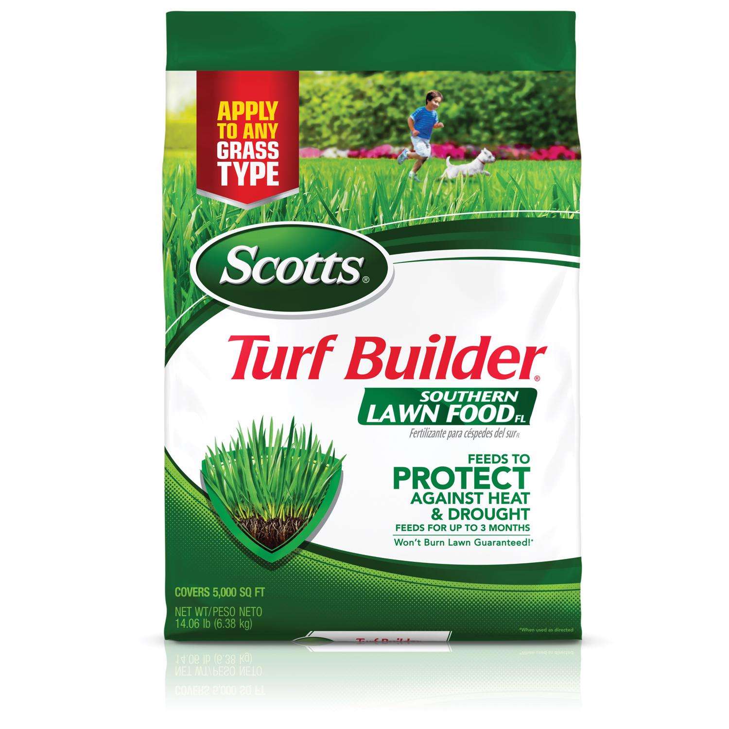 Scotts Turf Builder AllPurpose Lawn Fertilizer For All Grasses 5000 sq