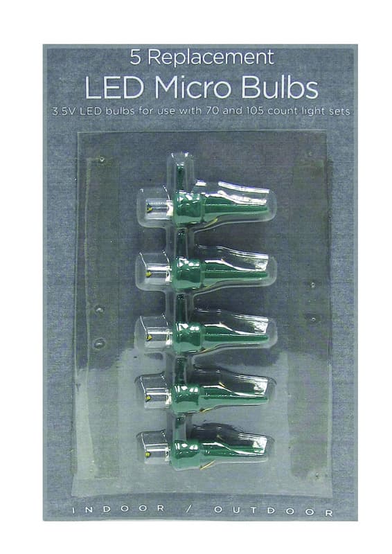 UPC 843518023082 product image for Celebrations Cool White Micro LED Replacement Bulbs 5/Pack (11207-71) | upcitemdb.com