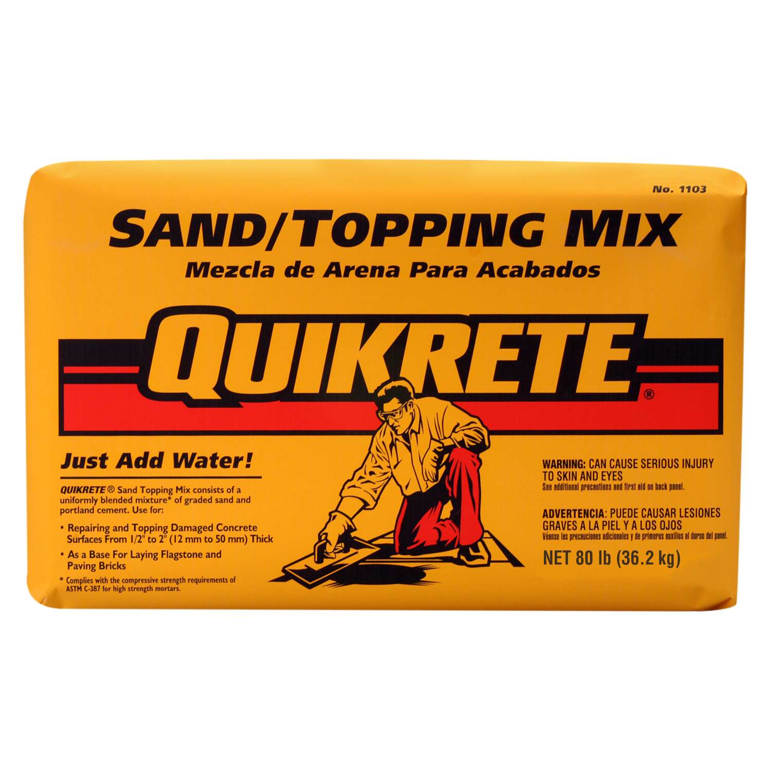Quikrete Sand Topping Mix 80 lb Ace Hardware