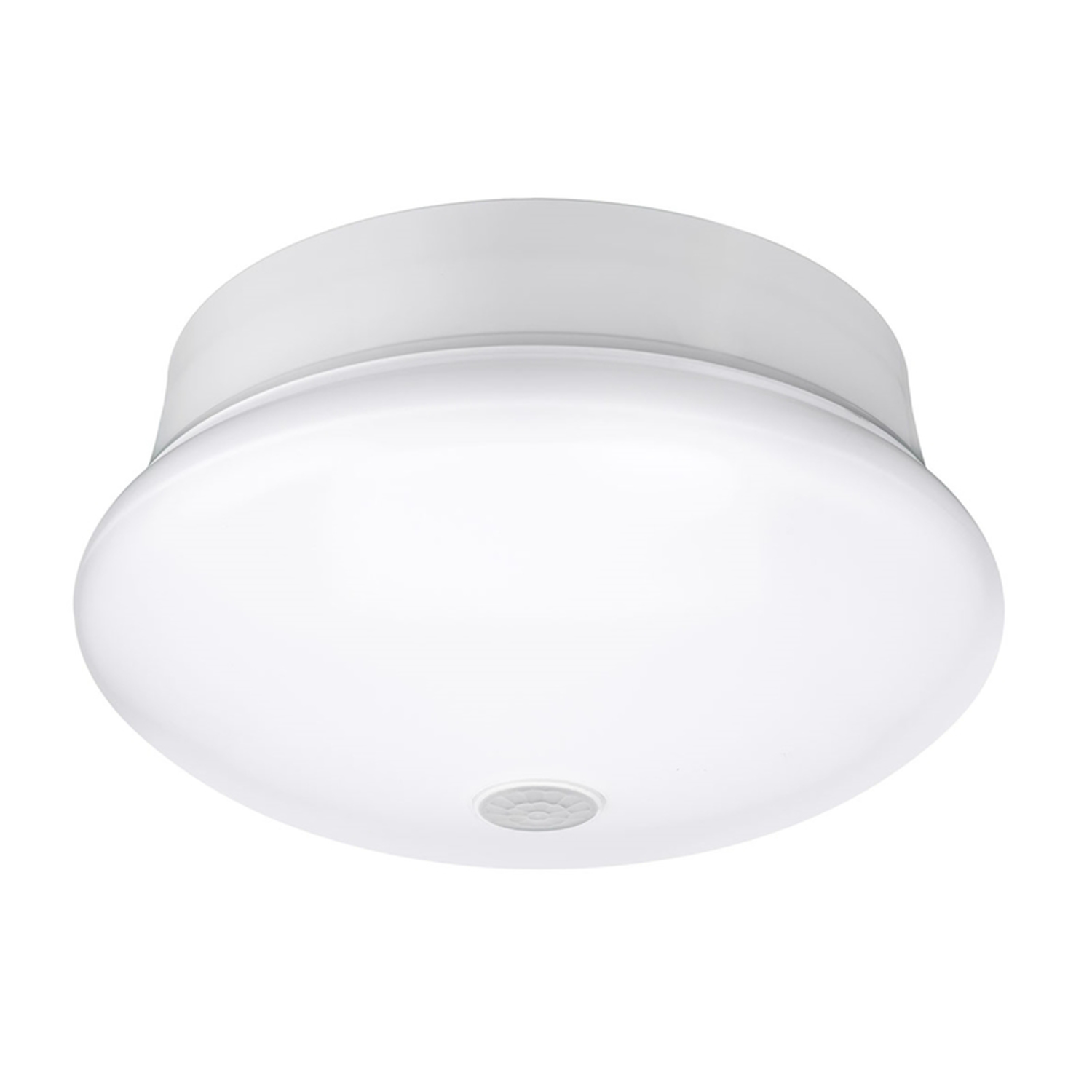 Photos - Chandelier / Lamp ETI Spin Light 3.54 in. H X 7 in. W X 7 in. L White LED Ceiling Spin Light 