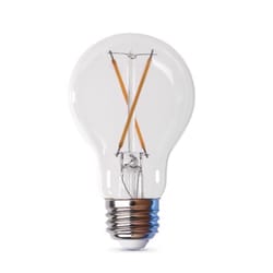 Feit Enhance A19 E26 (Medium) Filament LED Bulb Soft White 40 Watt Equivalence 4 pk