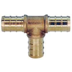Apollo PRO 1/2 in. PEX Barb in to X 1/2 in. D PEX Barb Brass Tee