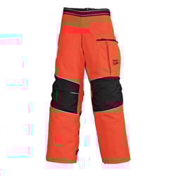 STIHL Pro Mark Nylon 9 Layer Wrap Chaps Orange 40 inch 1 pk