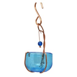 Songbird Essentials Copper/Glass Mealworm Bird Feeder
