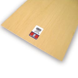 Midwest Products 3/32 in. X 12 in. W X 2 ft. L Plywood Sheet #2/BTR Premium Grade