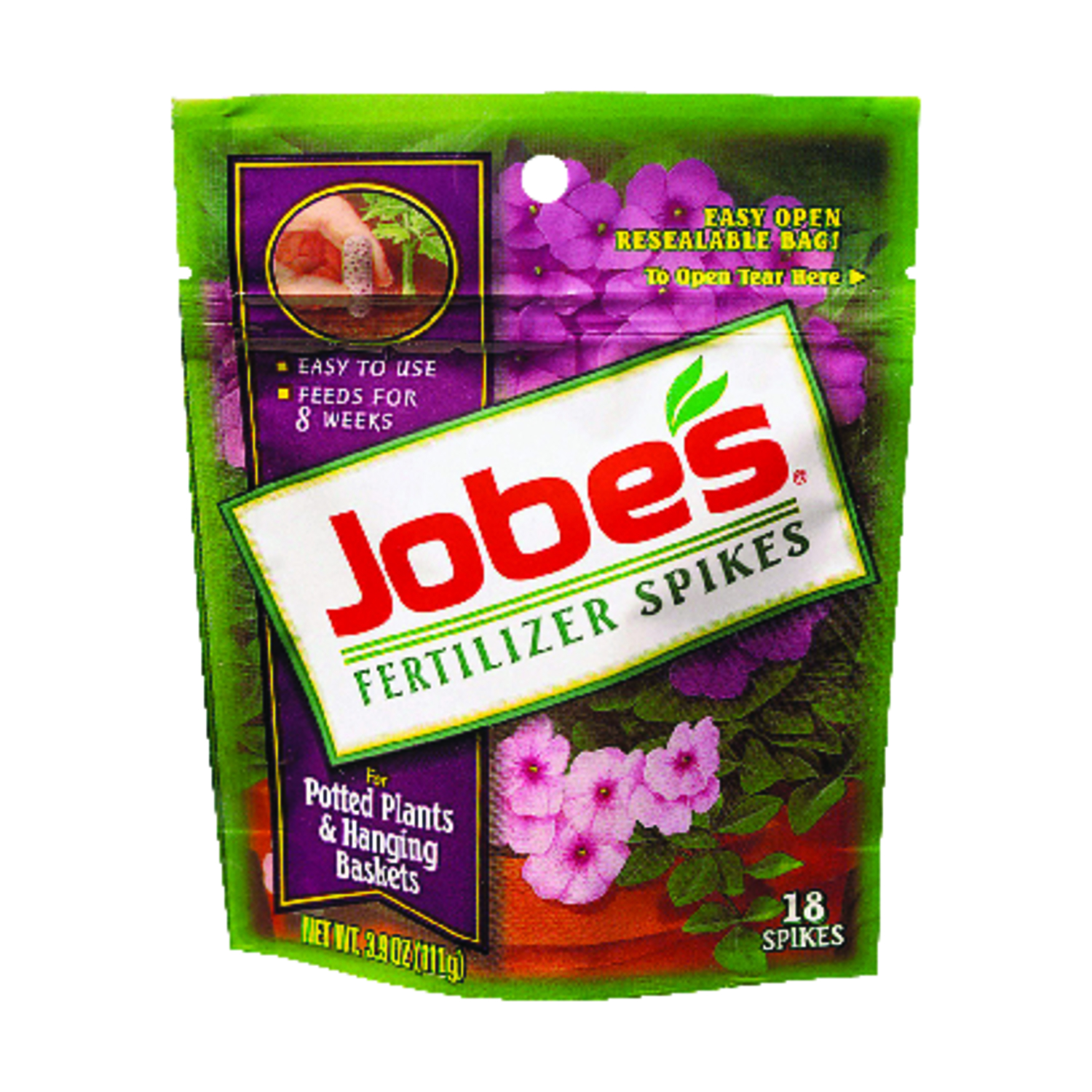 UPC 073035061056 product image for Jobe's Potted Plants/Hanging Baskets Fertilizer Spikes 18/Pack (06105) | upcitemdb.com