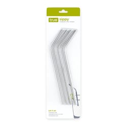 True Sippy Silver Stainless Steel Straws