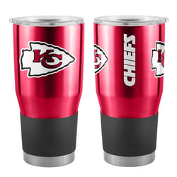 Boelter Brands Ultra 30 oz Red BPA Free NFL Chiefs Tumbler with Lid