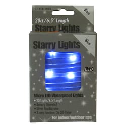 Holiday Bright Lights LED Micro Dot/Fairy Blue 20 ct Christmas Lights