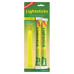 Coghlan's Yellow Lightsticks 8 in. H 2 pc