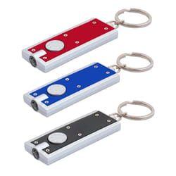 Lucky Line Plastic Assorted Keychain w/LED Light