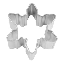 R&M International Corp International Corp 2 in. L Mini Snowflake Cookie Cutter Silver 1 pc
