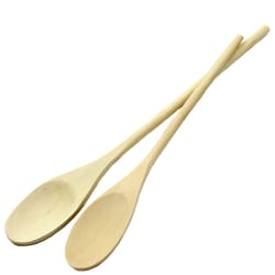 Chef Craft Brown Hardwood Solid Spoon