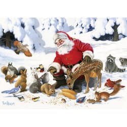 Cobble Hill Santa Claus And Friends Jigsaw Puzzle 350 pc