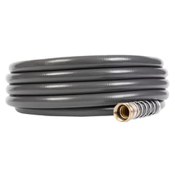 Gilmour Flexogen 5/8 in. D X 50 ft. L Heavy Duty Premium Grade Garden Hose Black