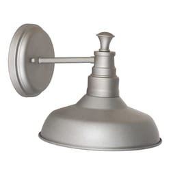 Design House Kimball Galvanized Gray Incandescent Outdoor Wall Fixture