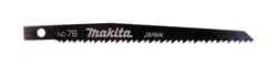 Makita 4-3/4 in. Carbon Steel Reciprocating Saw Blade 9 TPI 5 pk