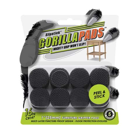 Slipstick GorillaPads Non Slip Furniture Pads/Gripper Feet Floor Protectors  (