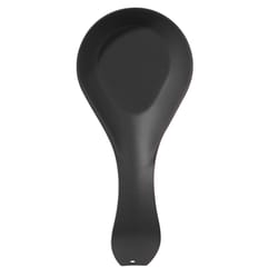 OGGI Black Stainless Steel Spoon Rest