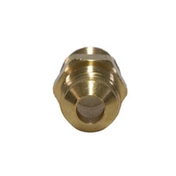 Mr. Heater 3/8 in. MPT X 3/8 in. D Male Flare Gold Brass Adapter