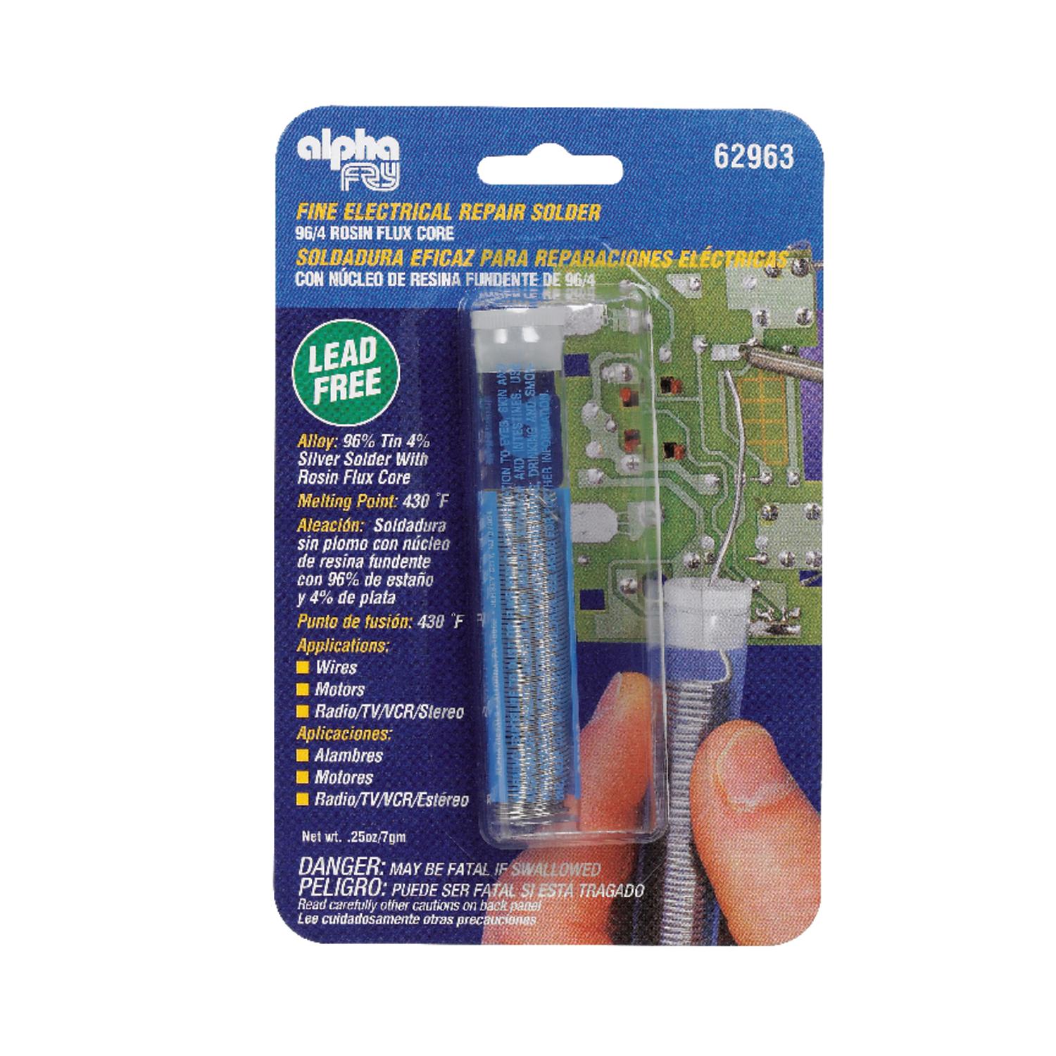 Alpha Fry AM62963 Lead-Free Rosin Core Solder