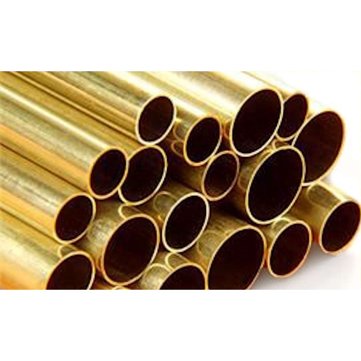 K&S 1/8 in. D X 36 ft. L Round Brass Tube 1 pk K&S 1/8 in. D X 36 ft. L Round Brass Tube 1 pk