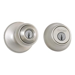 Glass Door Knobs, Round, Stainless Steel, 304 Grade - Door Handle