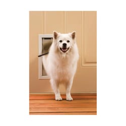 PetSafe 15.625 in. H X 10.75 in. W Aluminum Pet Door