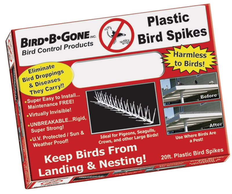 Bird-B-Gone Bird Repelling Spikes For Assorted Species 1 Pk - Ace Hardware