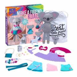 Craft-Tastic Make A Friend Koala Craft Kit Multicolored 77 pc