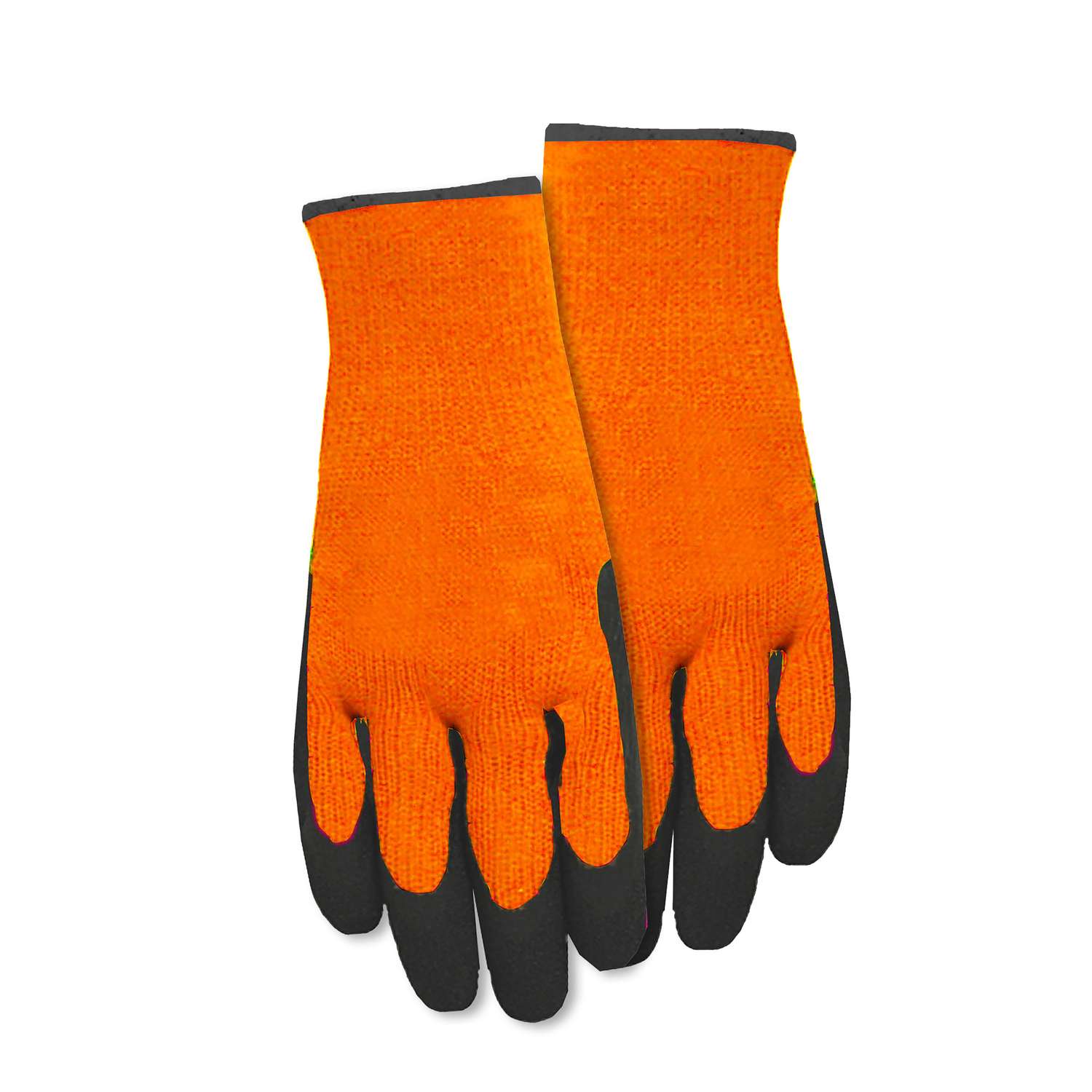 MidWest Quality Gloves L Arylic Hi Vis Orange Cold Weather Gloves Ace