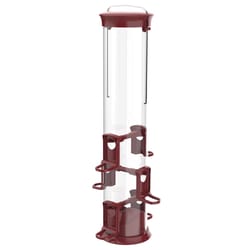 Nature's Way 2.1 qt Plastic Tube Bird Feeder