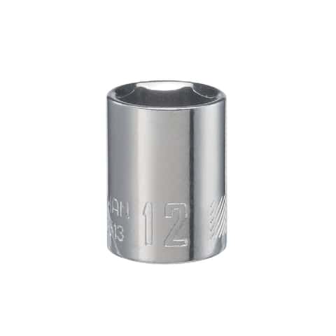 Craftsman 12mm Metric 6-Point Shallow Socket, 1/4 in. Drive