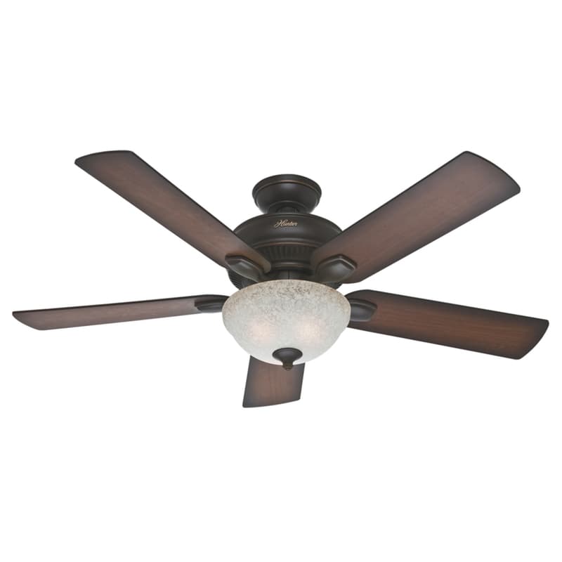 Hunter Matheston 52 in. Onyx Bengal CFL Indoor and Outdoor Ceiling Fan Sansujyuku sansujyuku.com