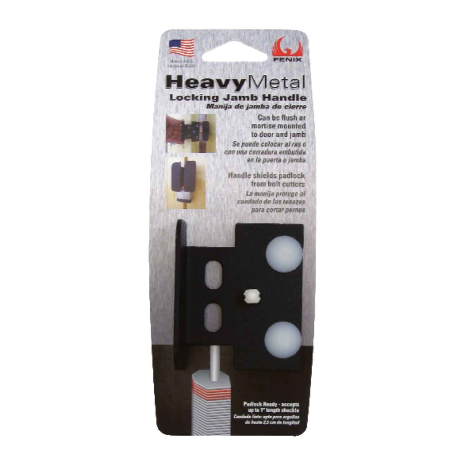 UPC 814280010204 product image for Fenix Locking Jamb Handle (401BK32) | upcitemdb.com