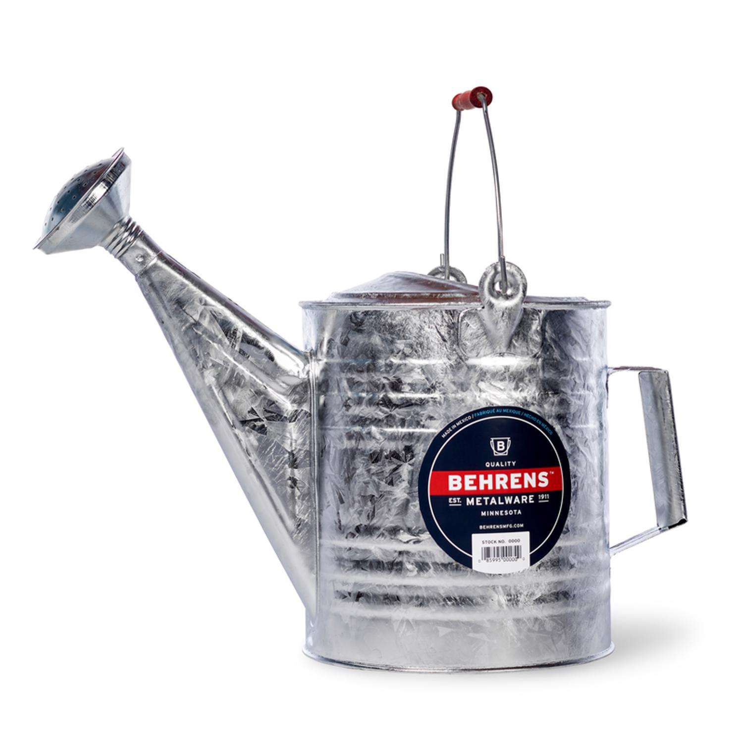 Behrens Silver 2 gal Steel Watering Can Ace Hardware