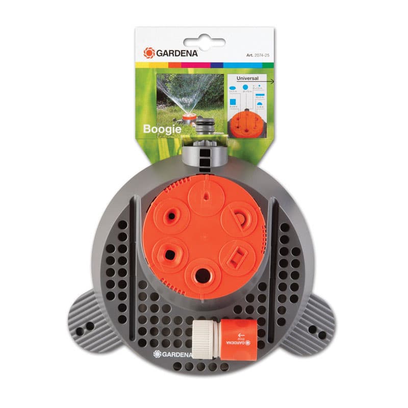 UPC 066283020746 product image for Gardena Boogie Plastic Non-tipping Base Stationary Sprinkler 625 sq. ft. | upcitemdb.com