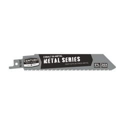 Century Drill & Tool 6 in. Cobalt Bi-Metal Reciprocating Saw Blade 8/10 TPI 1 pk