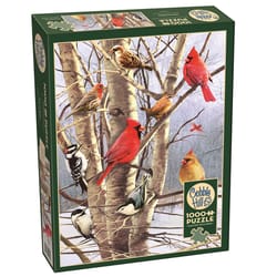Cobble Hill Winter Birds Jigsaw Puzzle Multicolored 1000 pc