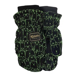 Watson Gloves XS Nylon L’il Bear Mitts Green Cold Weather Gloves