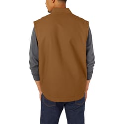 Dickies High Pile Fleece Lined Safety Vest Brown L