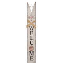 Glitzhome Easter Porch Sign MDF/Solid Wood 1 pc