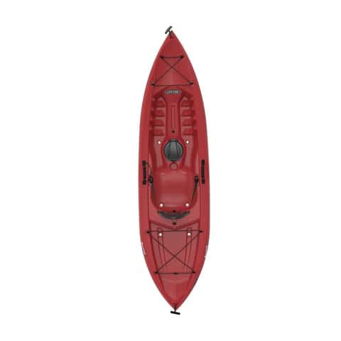Lifetime Tamarack Plastic Red Sit-On-Top Kayak 14.1 in. H X 31 in