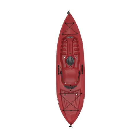 Lifetime Tamarack Plastic Red Sit-On-Top Kayak 14.1 in. H X 31 in. W X 120  in. L - Ace Hardware