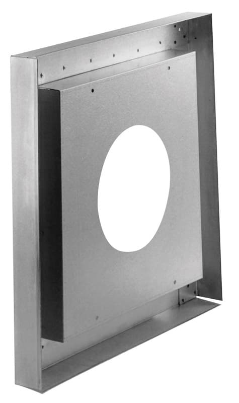DuraVent DirectVent 6-5/8 in. D X 17.5 in. L Galvanized Steel Exhaust Vent Pipe Sansujyuku sansujyuku.com