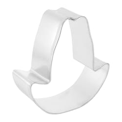 R&M International Corp International Corp 3 in. W X 3 in. L Cowboy Hat Cookie Cutter Silver 1 pc