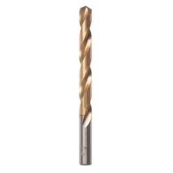 Irwin 1/2 in. X 6 in. L High Speed Steel Drill Bit Round Shank 1 pc