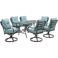 Hanover Lavallette 7 pc. Dining Set Blue