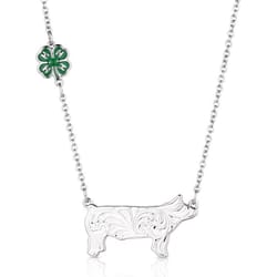 Montana Silversmiths Women's 4H PiG Showman Necklace